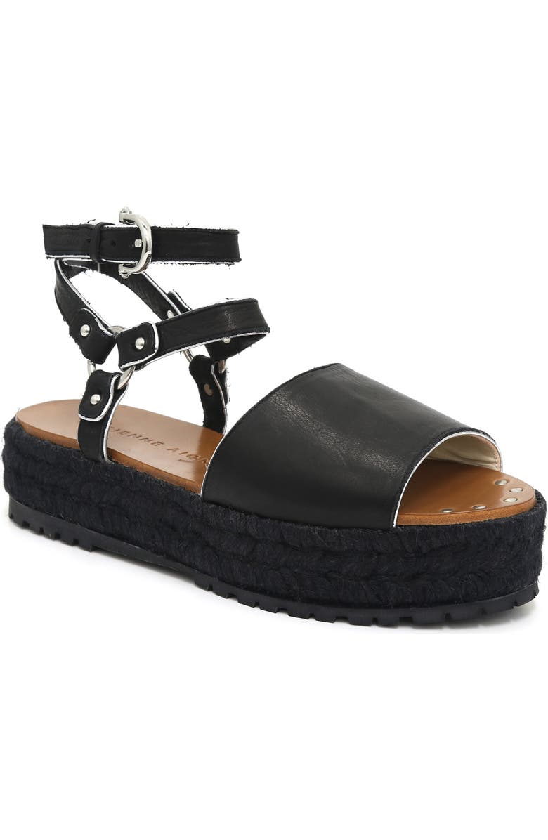 Etienne Aigner Winona Ankle Strap Platform Sandal, Main, color,