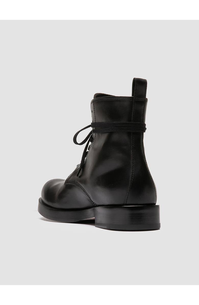 Officine Creative Bulla 002 Leather Lace-Up Boots, Alternate, color, Black