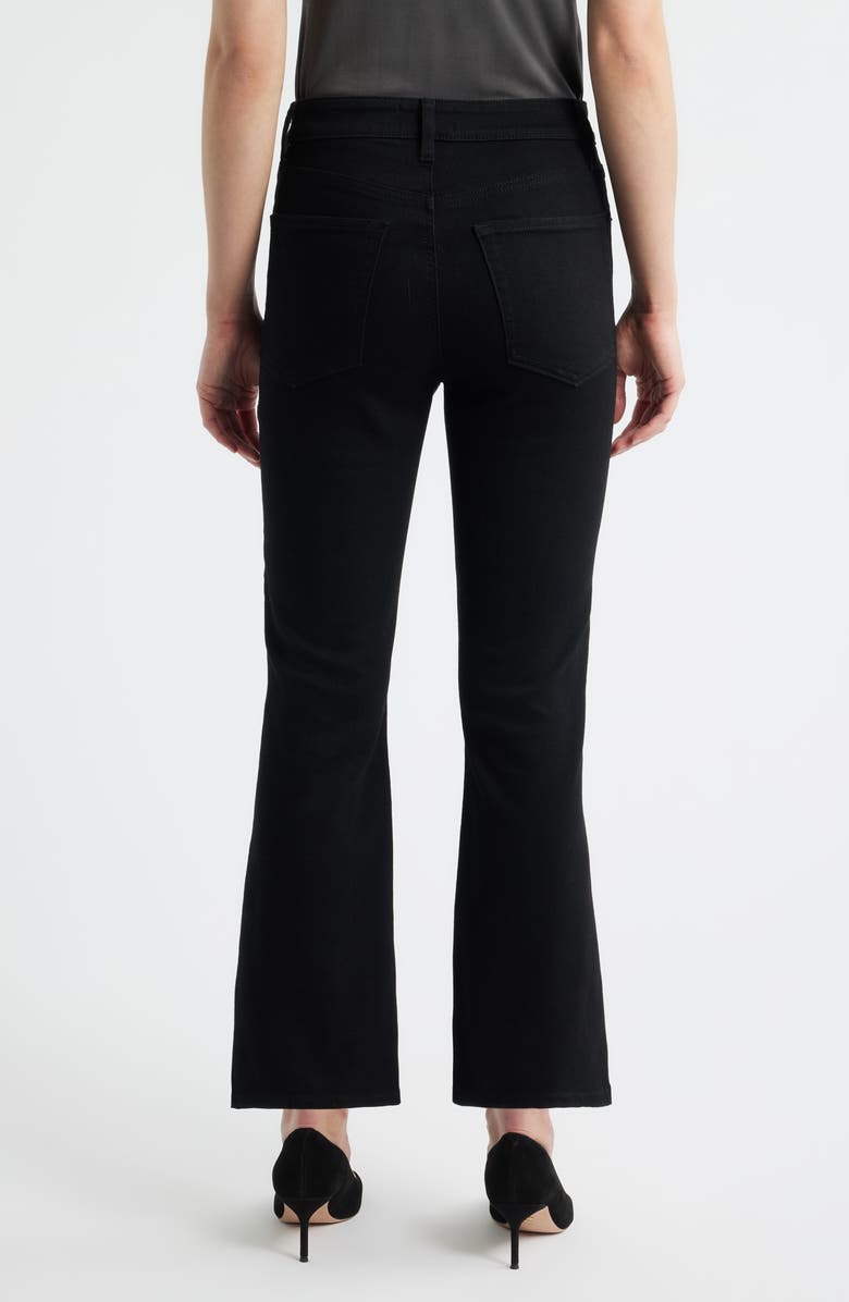 FRAME The Reboot High Waist Ankle Bootcut Jeans, Alternate, color, Black