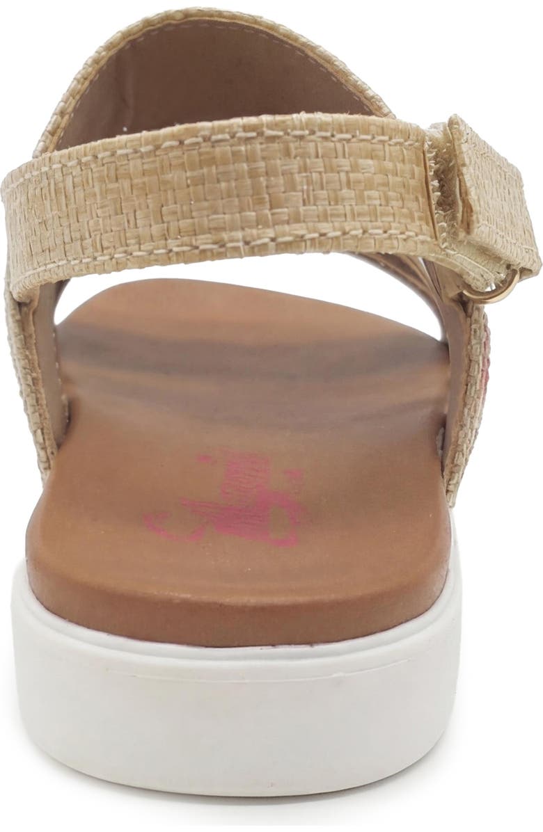 JELLYPOP Kids' Kyan Strappy Sandal, Alternate, color, Natural Multi