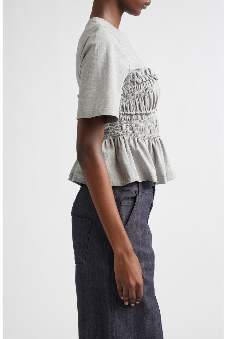 Vilde Shirred Peplum T-Shirt (Women) | Nordstrom