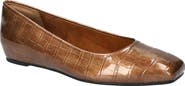 EASY STREET Crescent Faux Leather Skimmer Flat
