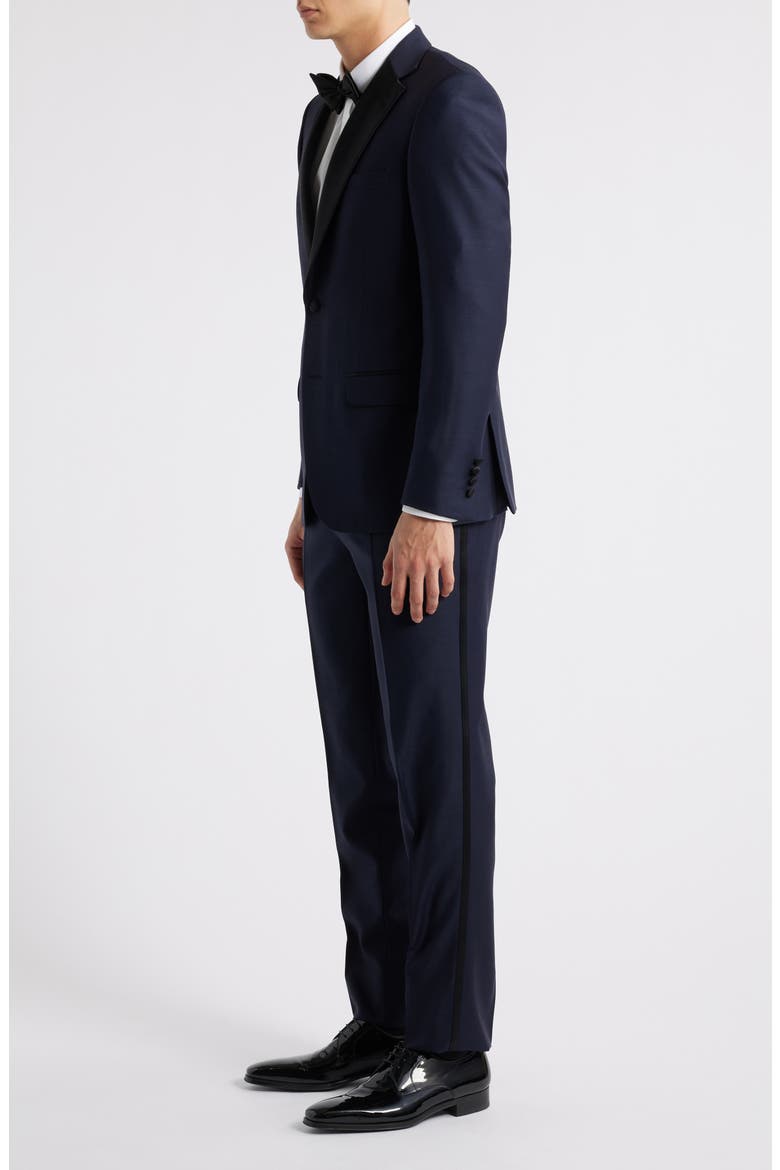 Matteo Slim Fit Navy Wool Tuxedo, Alternate, color, NAVY