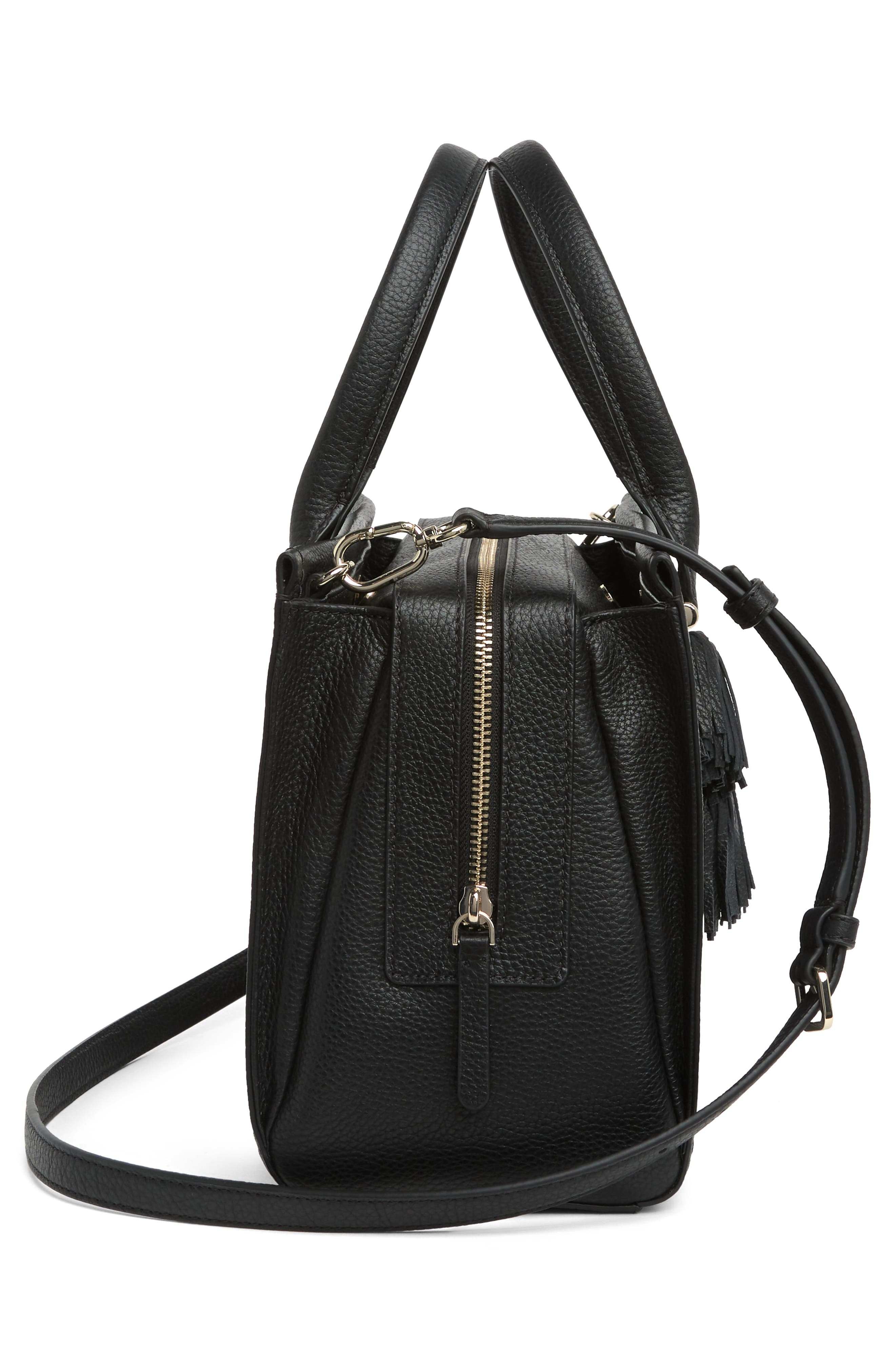 Kate Spade New York palmer drive maryam convertible top-handle bag, Alternate, color, Black