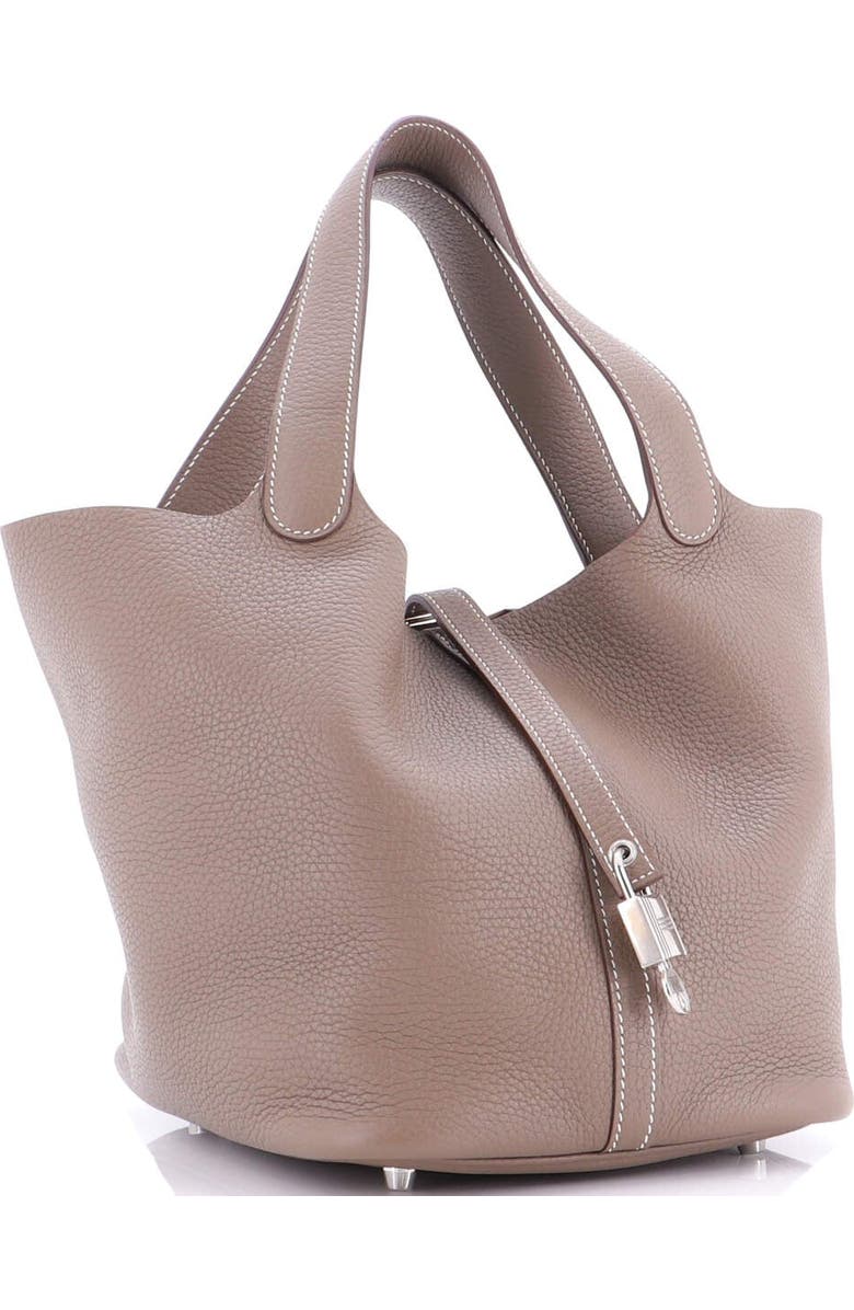 Pre-Owned Hermes Picotin Lock Bag Clemence MM, Alternate, color,