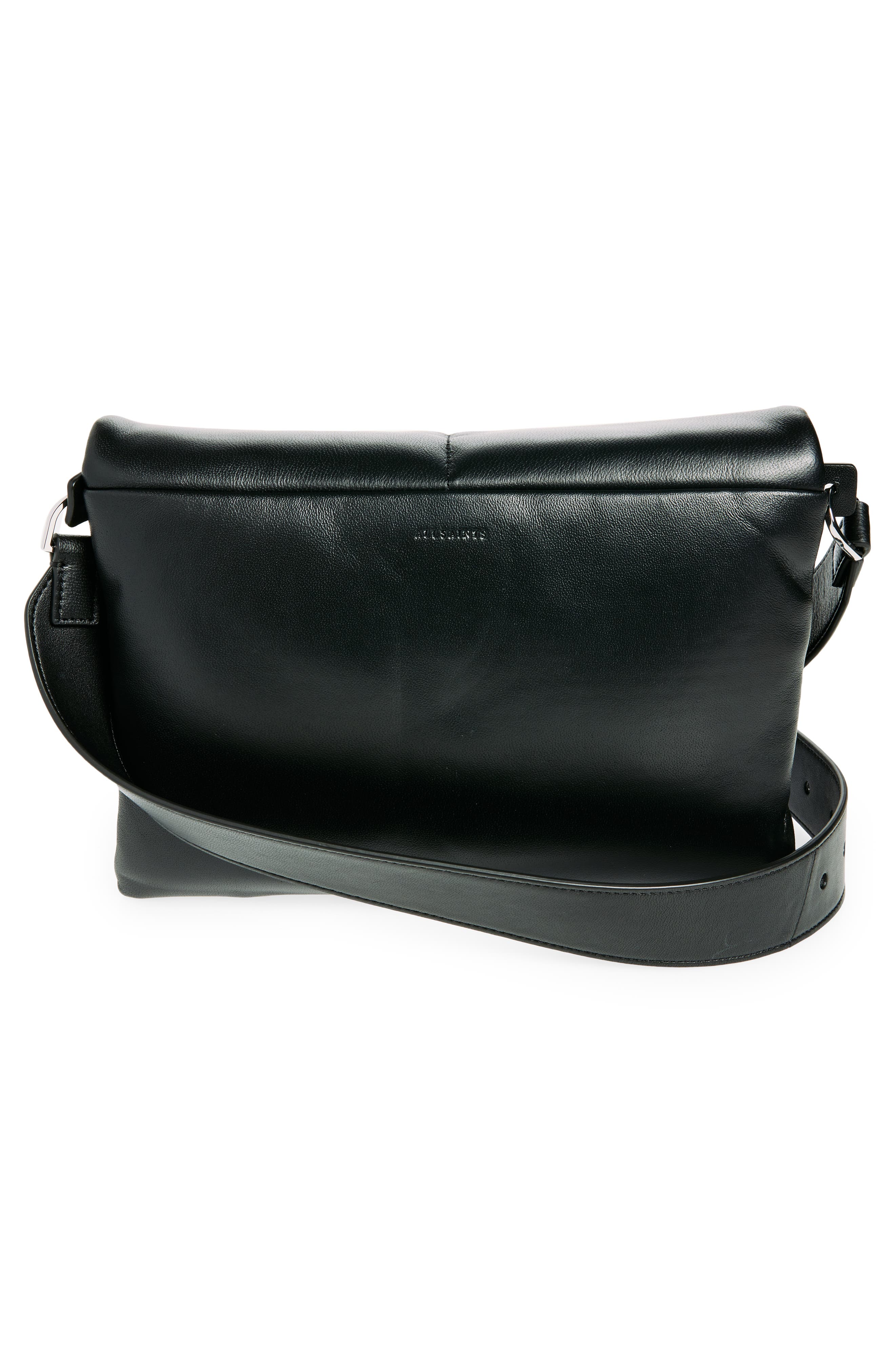 AllSaints Vittoria Quilted Leather Shoulder Bag, Alternate, color, 