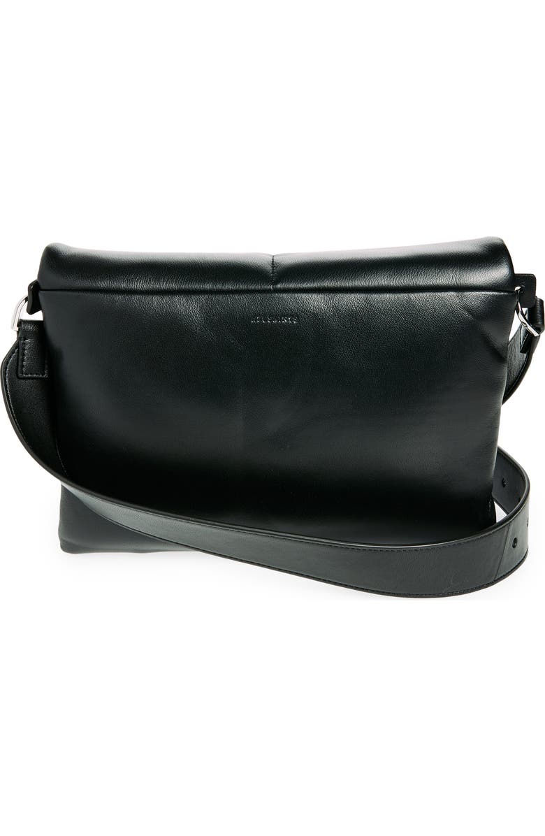 AllSaints Vittoria Quilted Leather Shoulder Bag, Alternate, color,