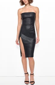 AS by DF Aura Stretch Leather Dress