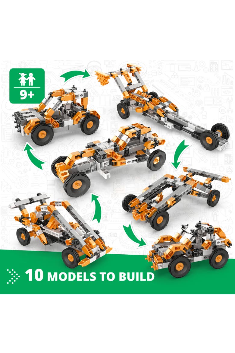 How Cars Work, Model Toy Vehicle Building Set, Alternate, color, Multicolored