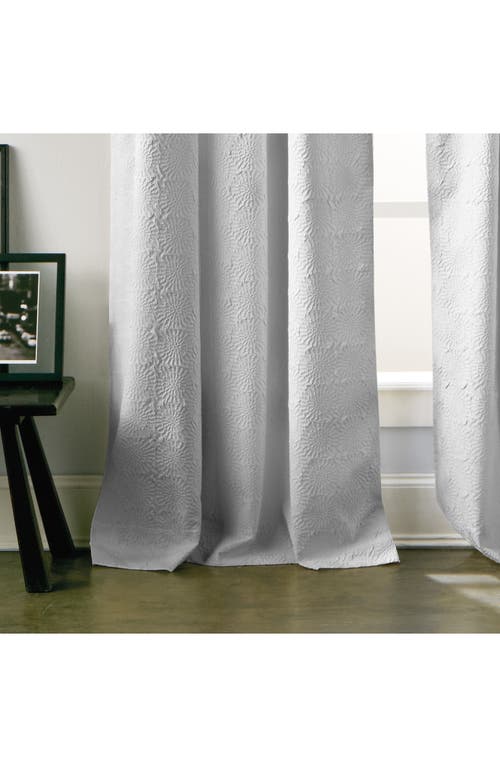 DKNY DKNY CHRYSANTHEMUM FLORAL GROMMET CURTAINS