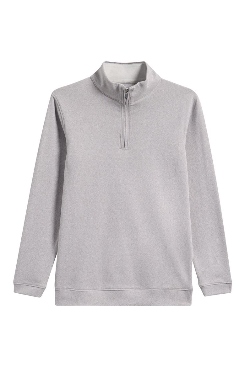 Kids' Ardent Air Performance Quarter Zip Pullover, Main, color, GALE GREY