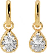LILI CLASPE Estelle Cubic Zirconia Drop Earrings