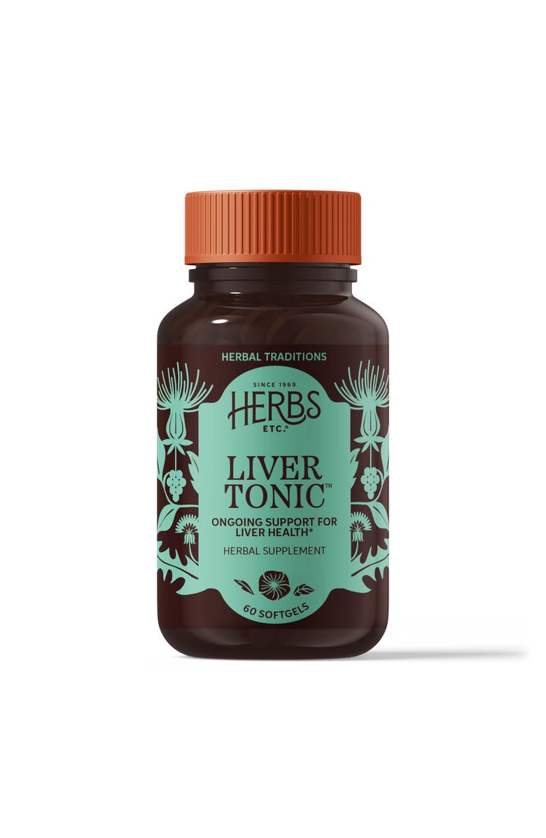 Trace Minerals Liver Tonic - Gallbladder Health Supplement with Herbal Formula - Aid Overall Liver Health with Milk Thistle, Schisandra & Oregon Grape - Support a Healthy Liver - 60 Softgels, Main, color, NO COLOR