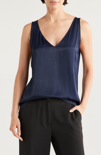 Double V-Neck Tank