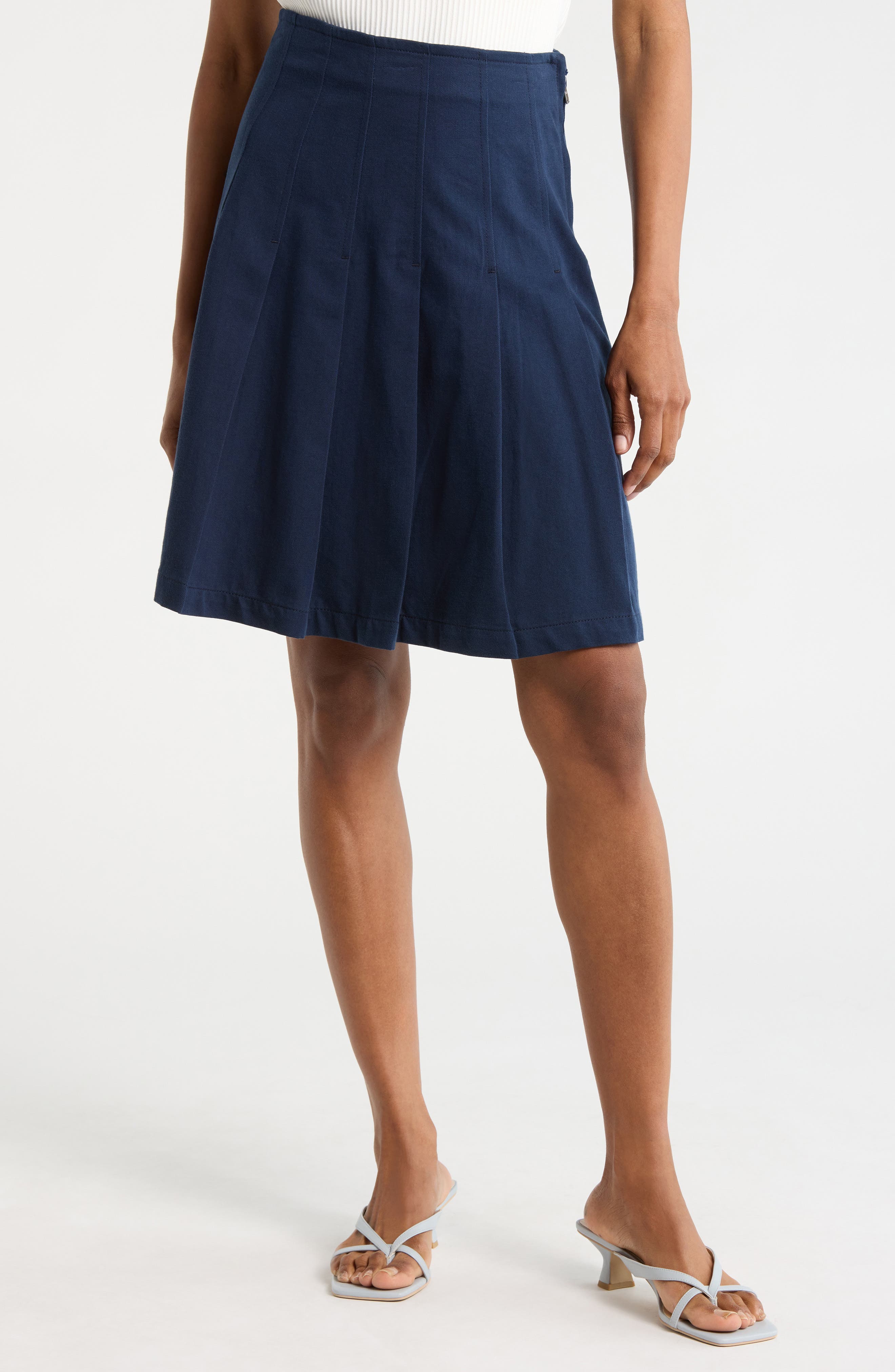 DL1961 Pleated Miniskirt