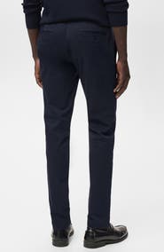 MANGO Barna Slim Fit Stretch Twill Chino Pants