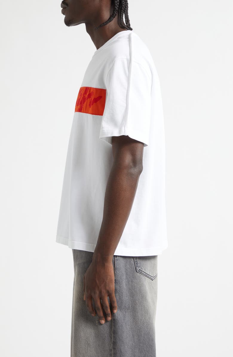 Séfr Label Cotton T-Shirt, Alternate, color, Contrast White