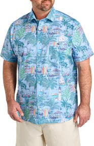 vineyard vines Big & Tall Keys To Escape Sport Shirt