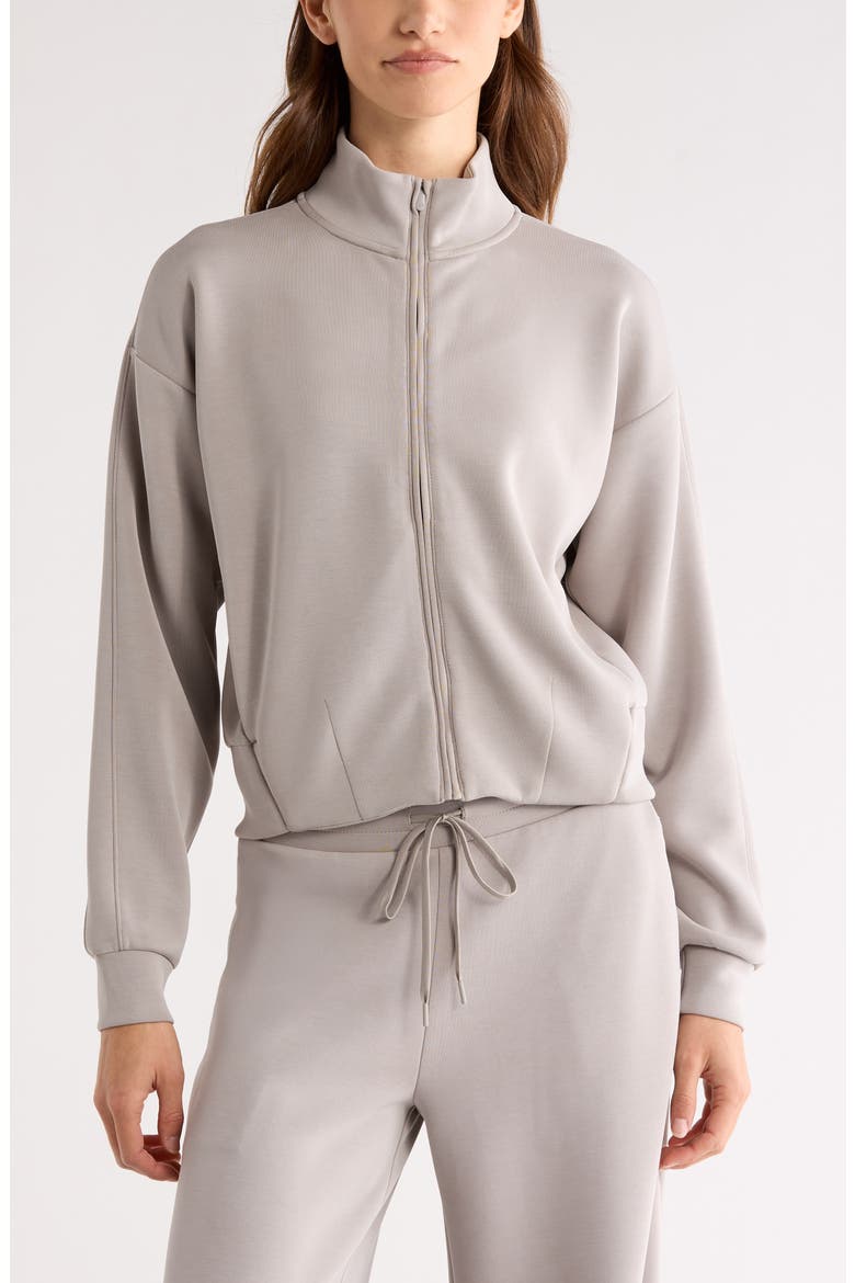 Ultra Soft Zip Jacket, Alternate, color, GREY EARL