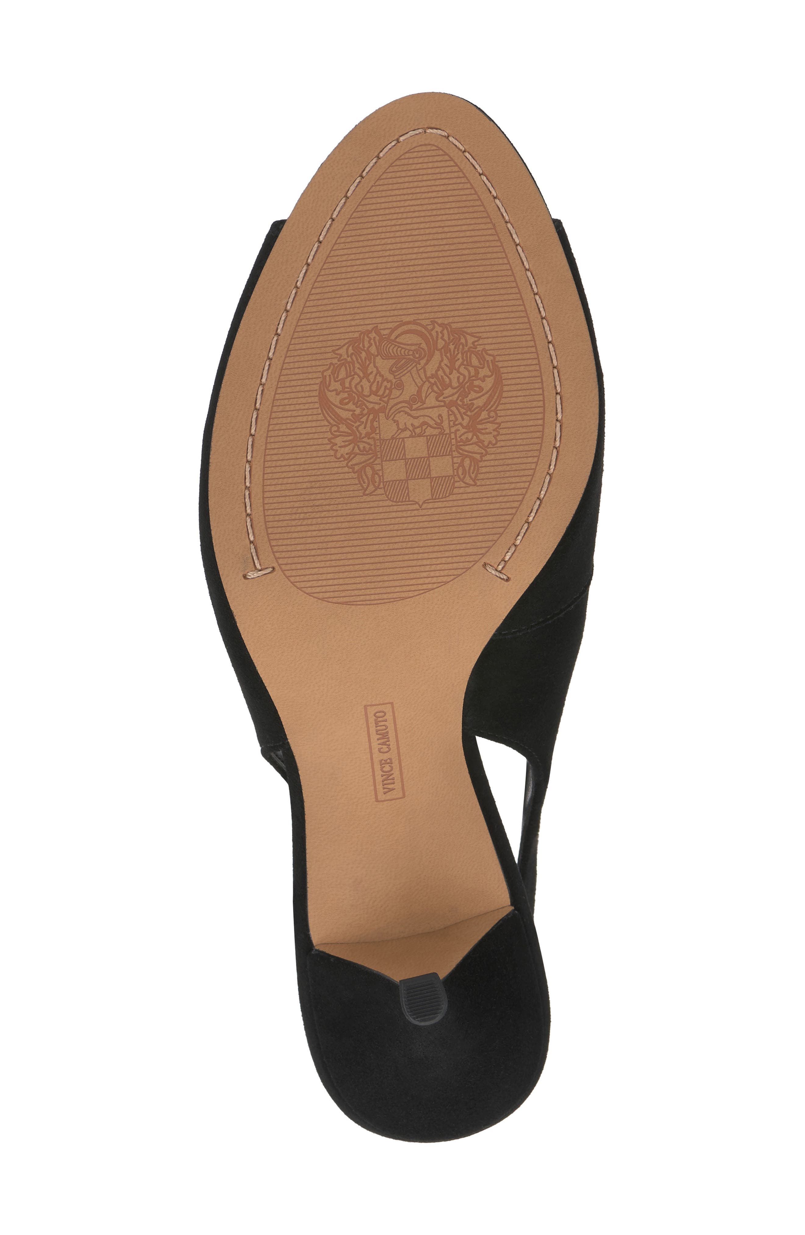 Vince Camuto Pavles Ankle Strap Sandal, Alternate, color, Black