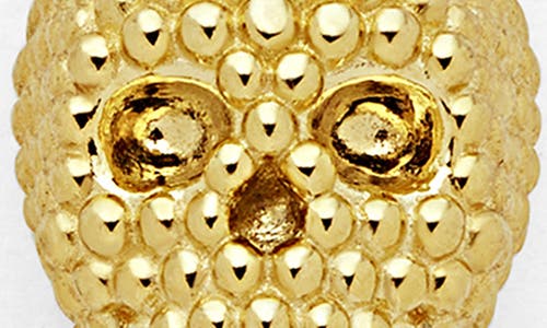 Lagos Anthem Skull Pendant In Gold