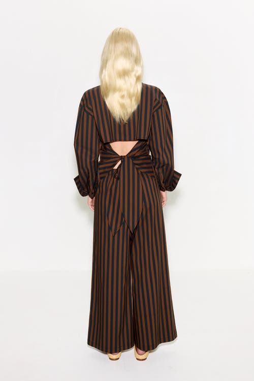 Simonmiller Toni Poplin Pant In Brown