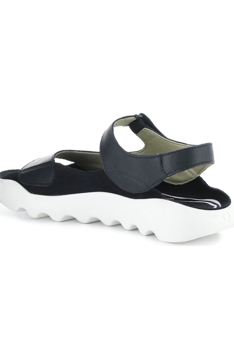 Fly London Weal Sandal, Alternate, color, Navy Smooth Leather