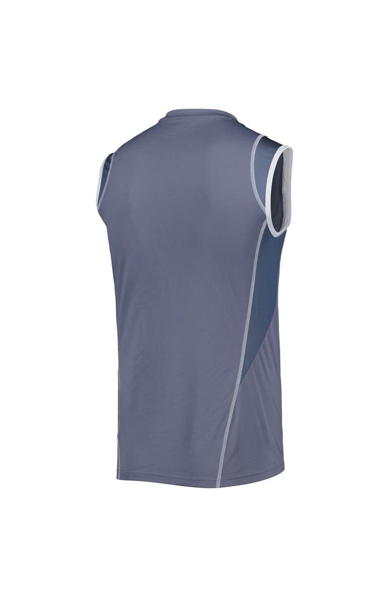 adidas Men's adidas Gray Colorado Rapids 2023 On-Field Sleeveless Training Jersey, Alternate, color, 