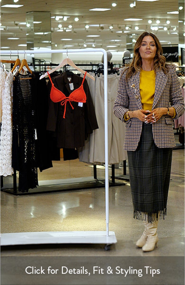 Twisted Tides Slider Triangle Bikini Top, sales video thumbnail