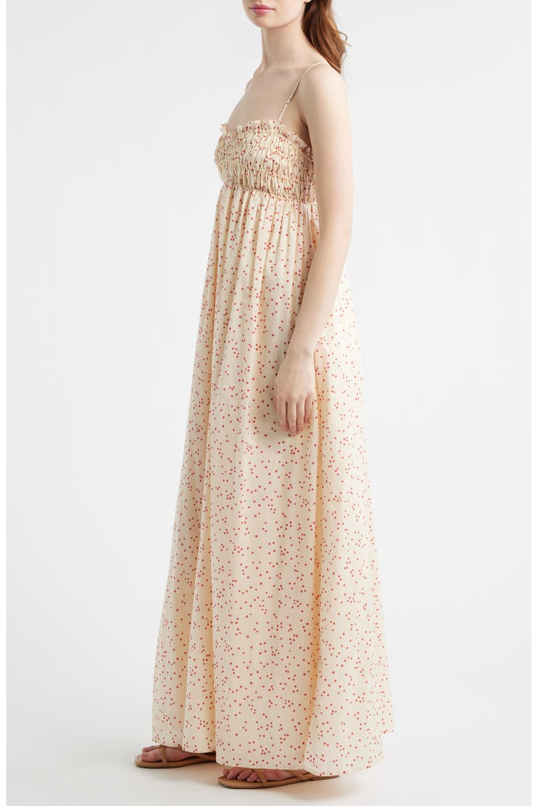 Presa Dot Sweetheart Neck Maxi Dress, Alternate, color, LINNEA DOT PANNA
