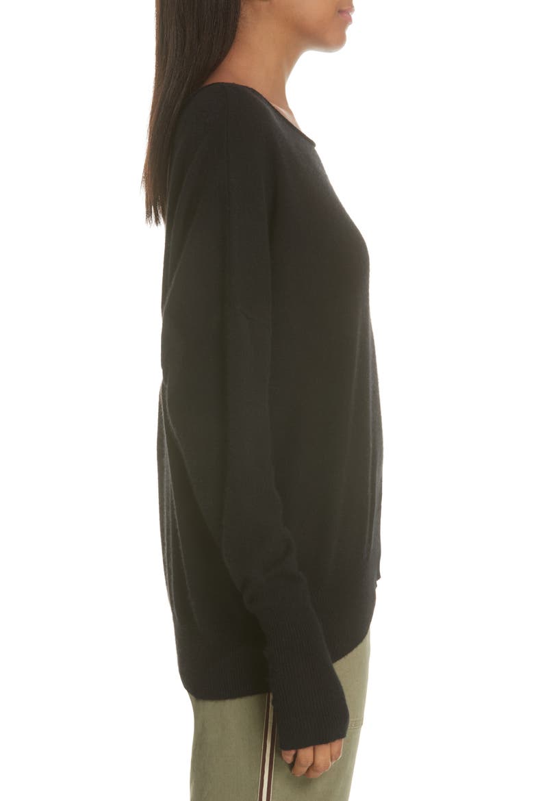 Odeya Cashmere Sweater, Alternate, color, BLACK