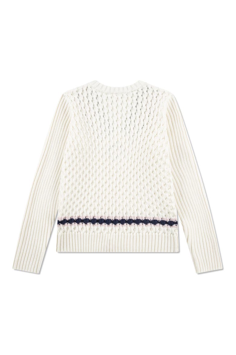 Kids' Brushed Rib Sweater, Alternate, color, LAPONE
