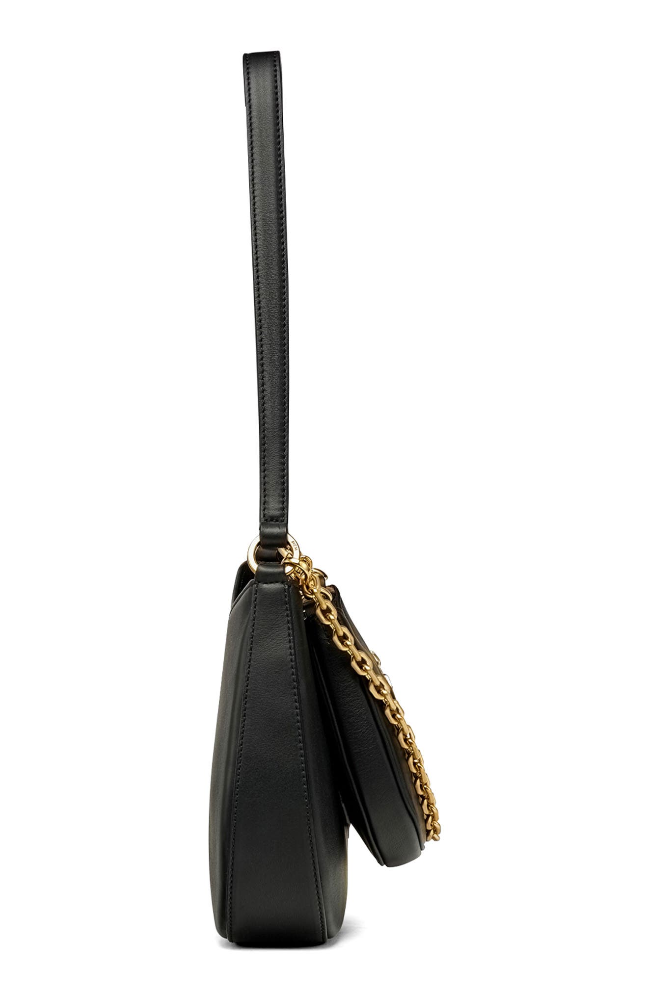 MCM Medium Mode Travia Leather Shoulder Bag, Alternate, color, 