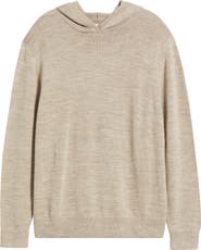 ALEX CRANE Campo Hooded Merino Wool Sweater