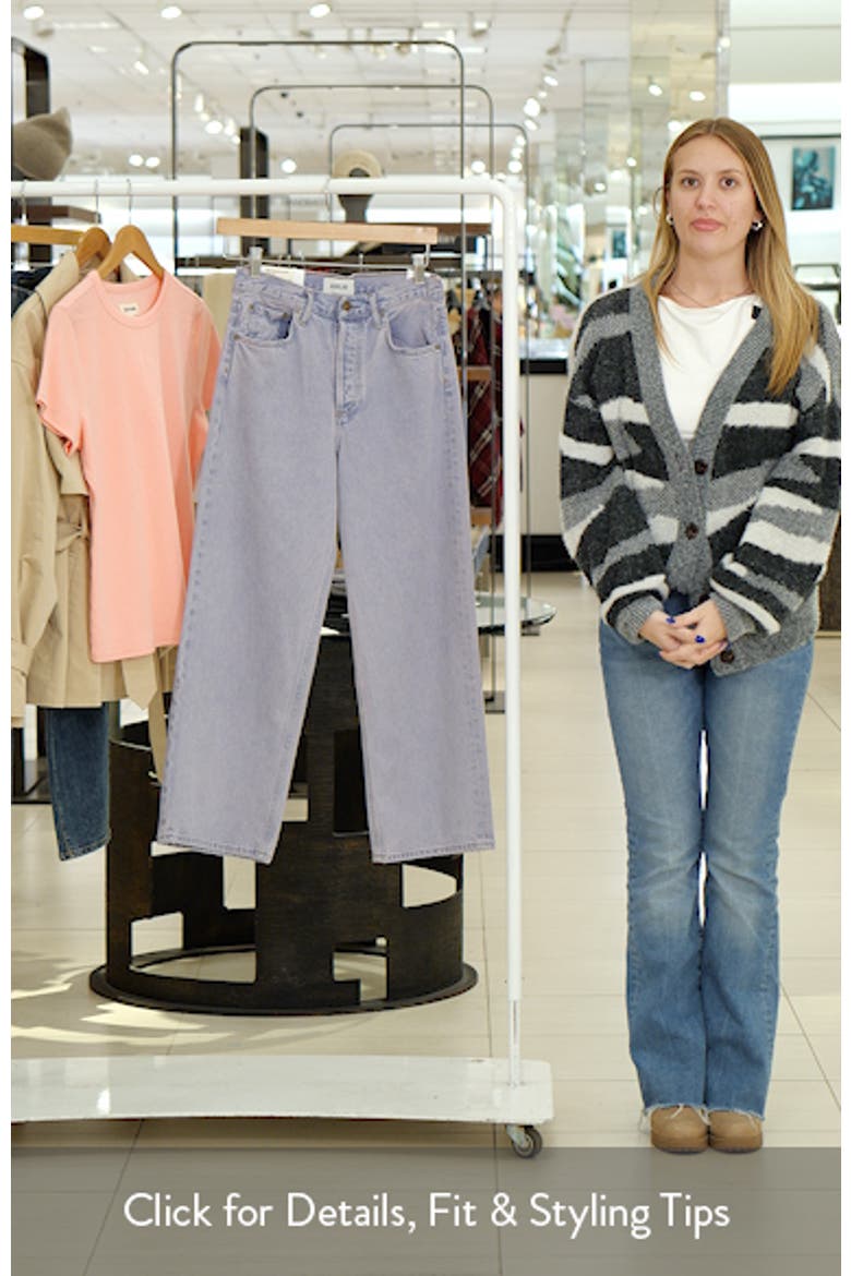 Ren High Waist Ankle Wide Leg Jeans video