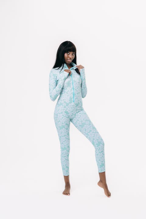 Women's Full-Body One-Piece Swimsuit - UPF 50+