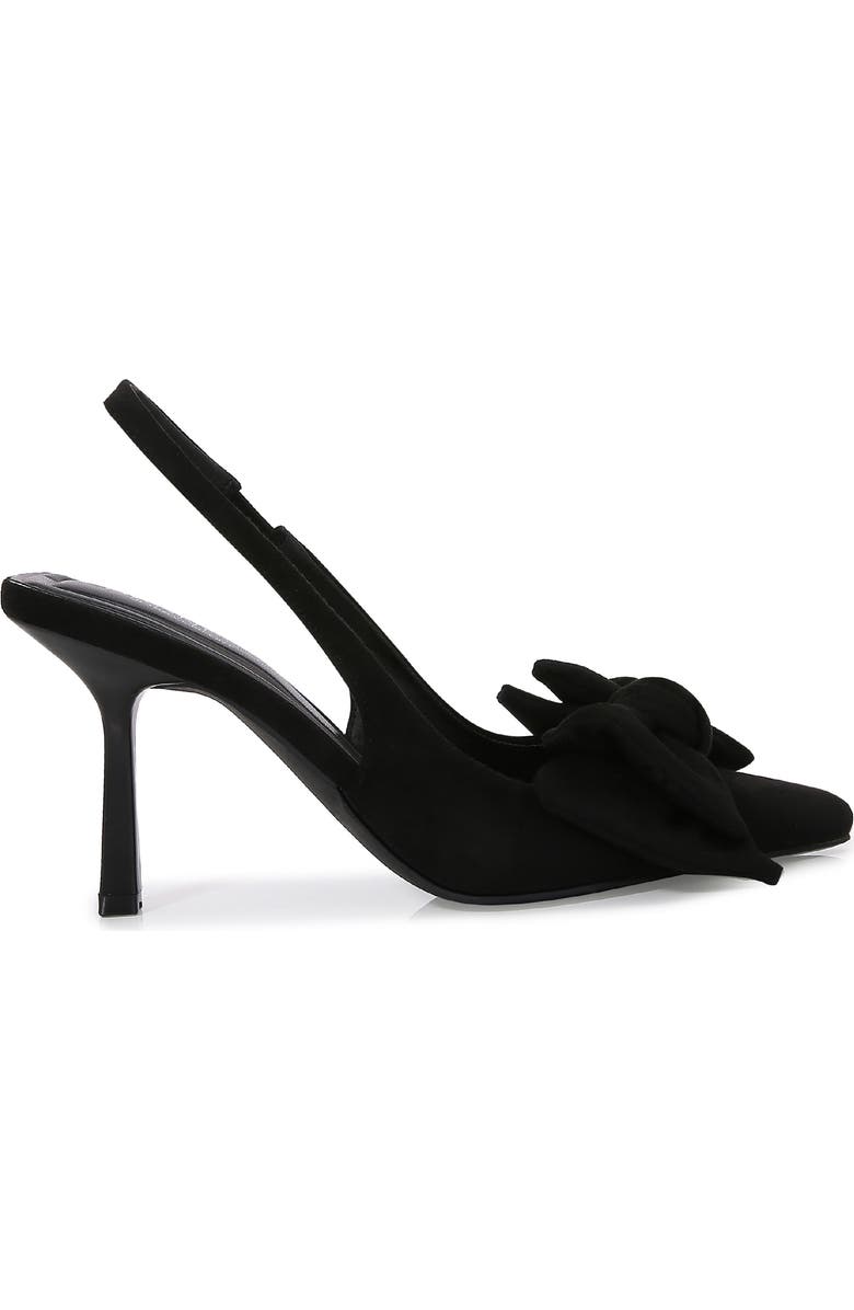 BERNESS Christie Bow Slingback Pump, Alternate, color, Black
