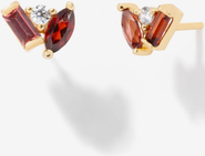 Little Sky Stone Seraphina Garnet Stud Earrings