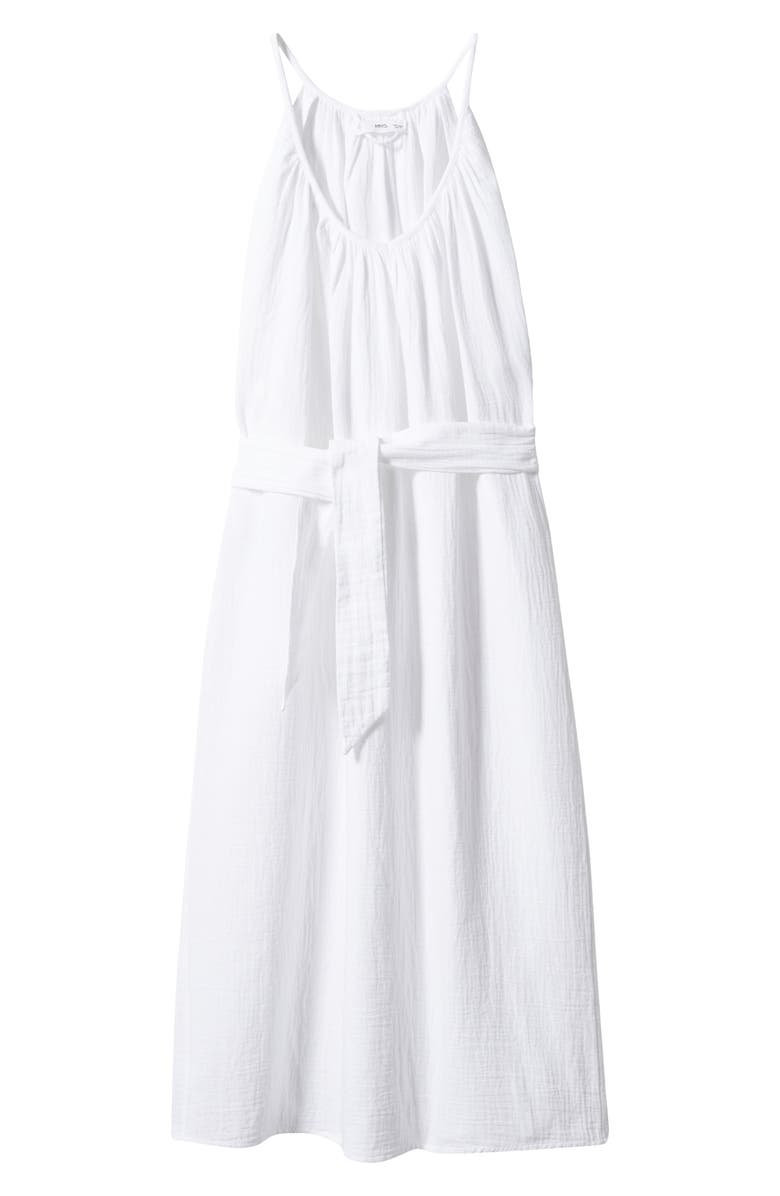 MANGO Belted Shift Dress, Alternate, color,