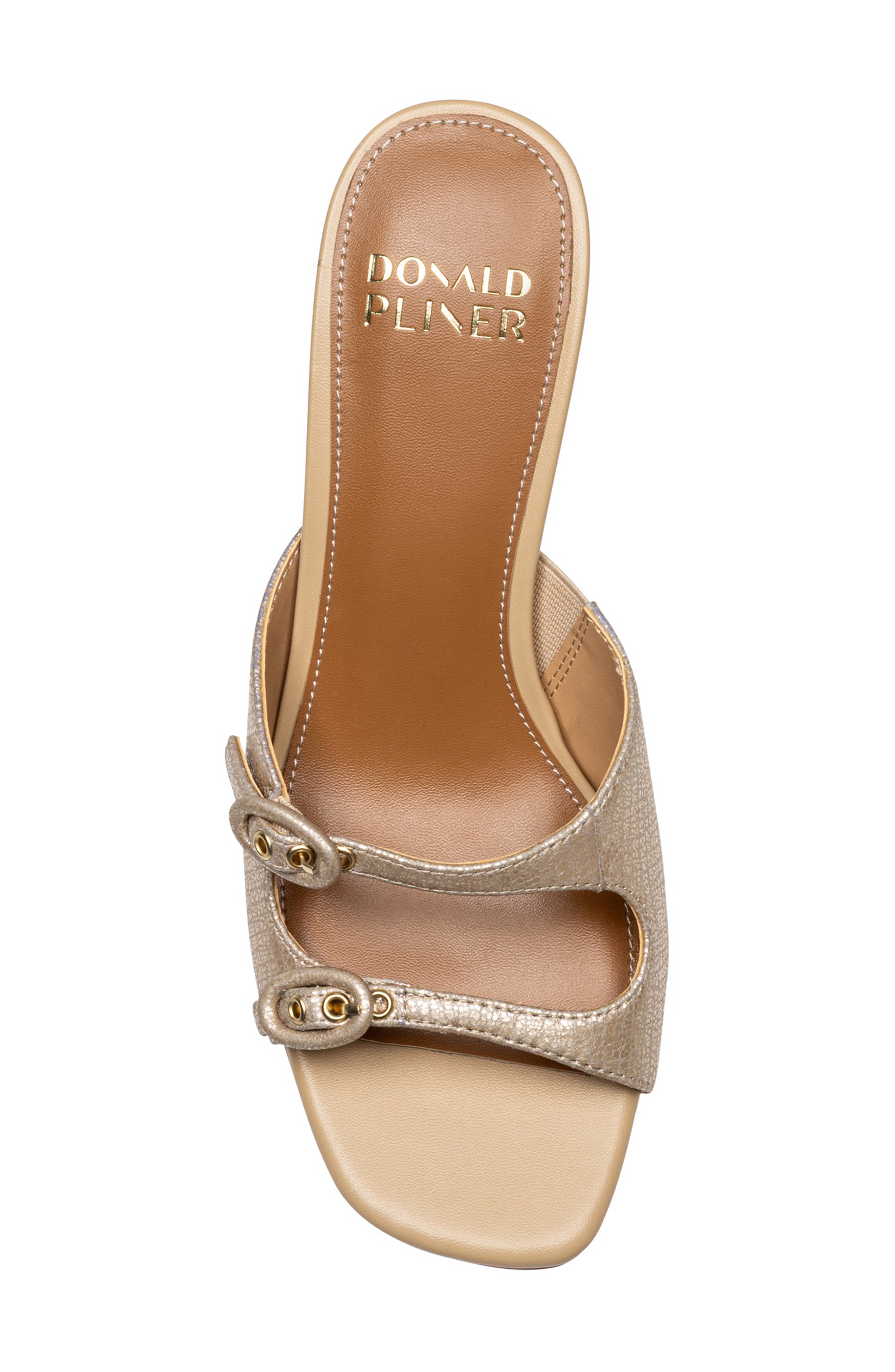 Donald Pliner Kait Slide Sandal, Alternate, color, Platino / Platino