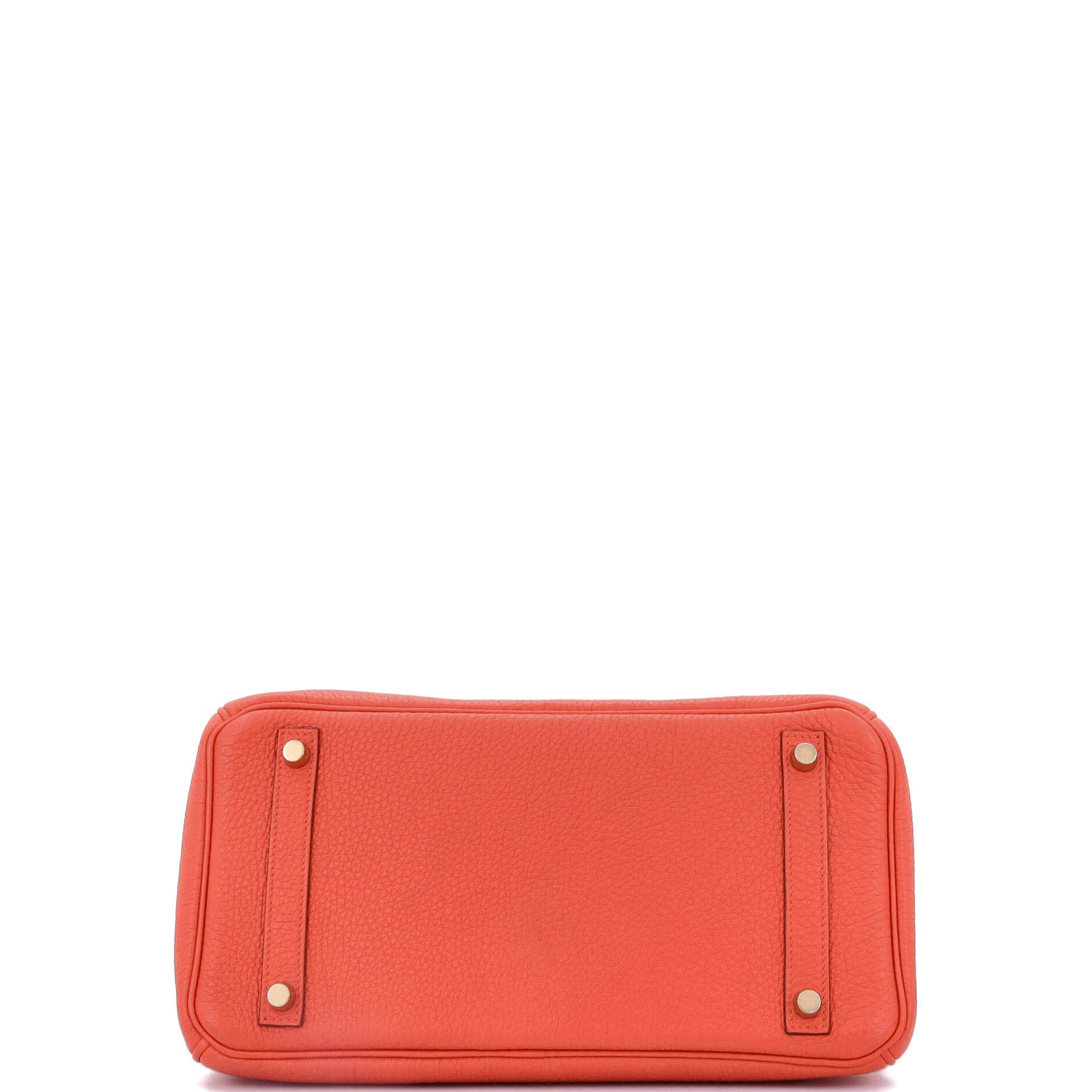 Pre-Owned Hermes Birkin Handbag Orange Togo with Gold Hardware 30, Alternate, color, Capucine