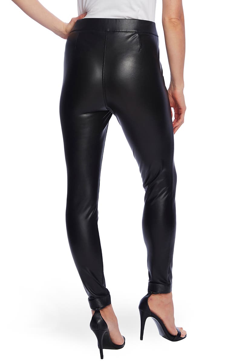 Vince Camuto Faux Leather Leggings, Alternate, color,