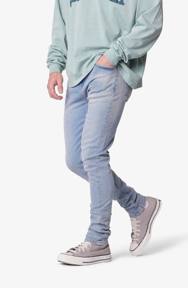 mnml Skinny Jeans, Alternate, color, Light Sand Washed Blue