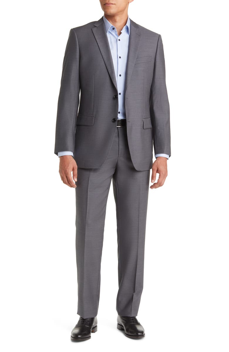 Indochino Haxby Solid Wool Suit, Main, color,