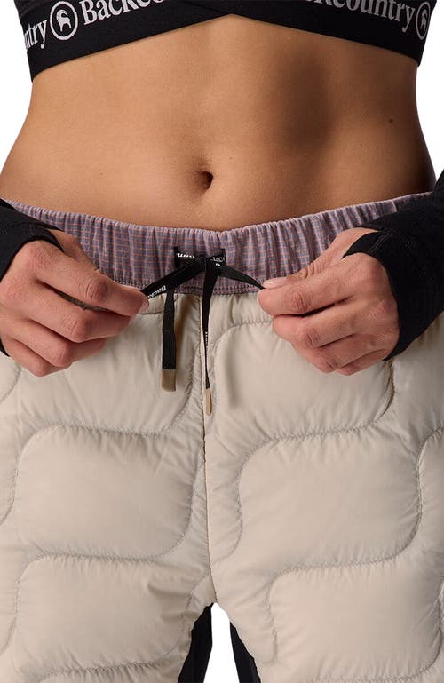 Backcountry Waas Allied Down Pant In Gray