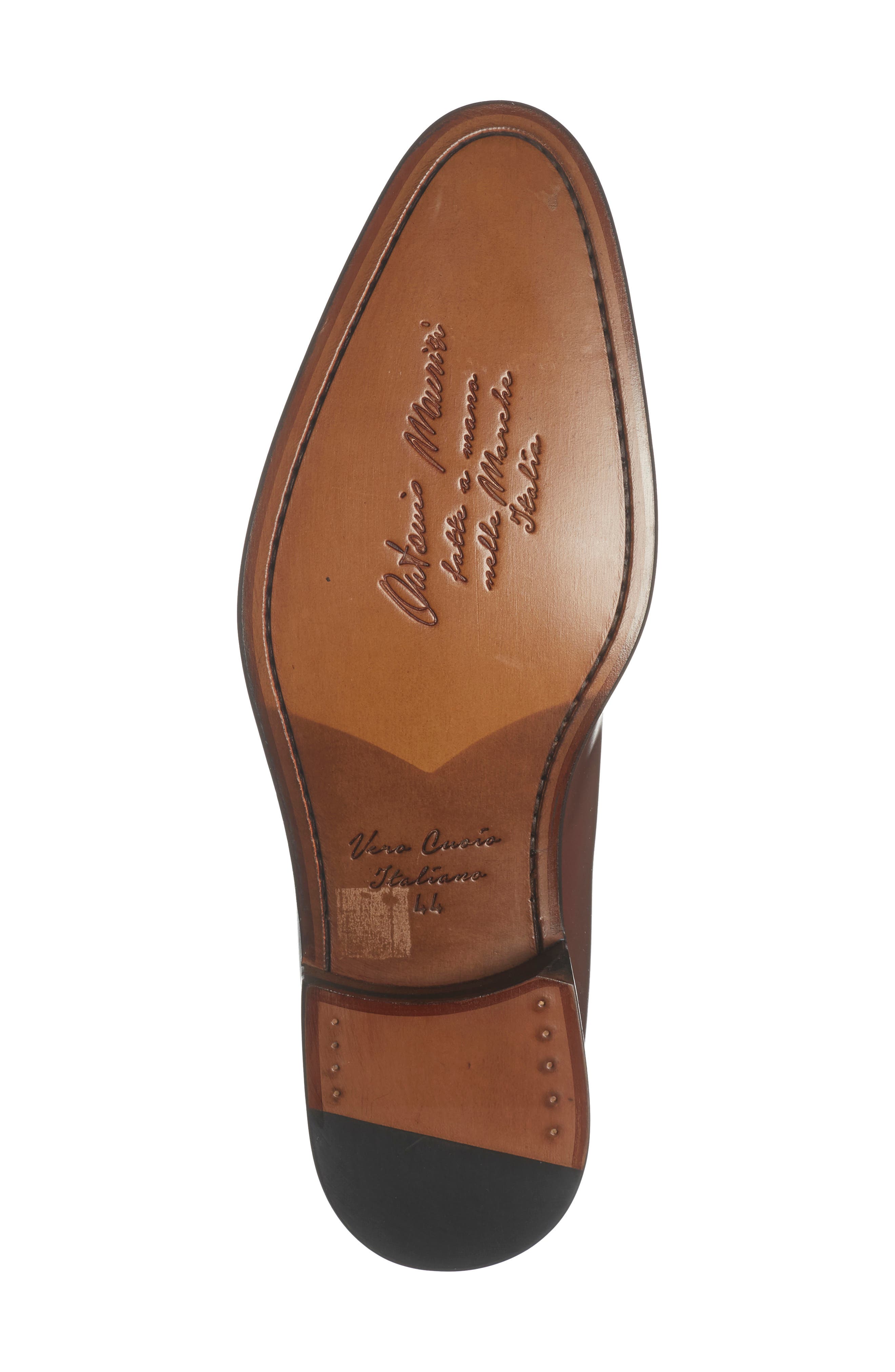 ANTONIO MAURIZI Tassel Loafer, Alternate, color, Mahogany