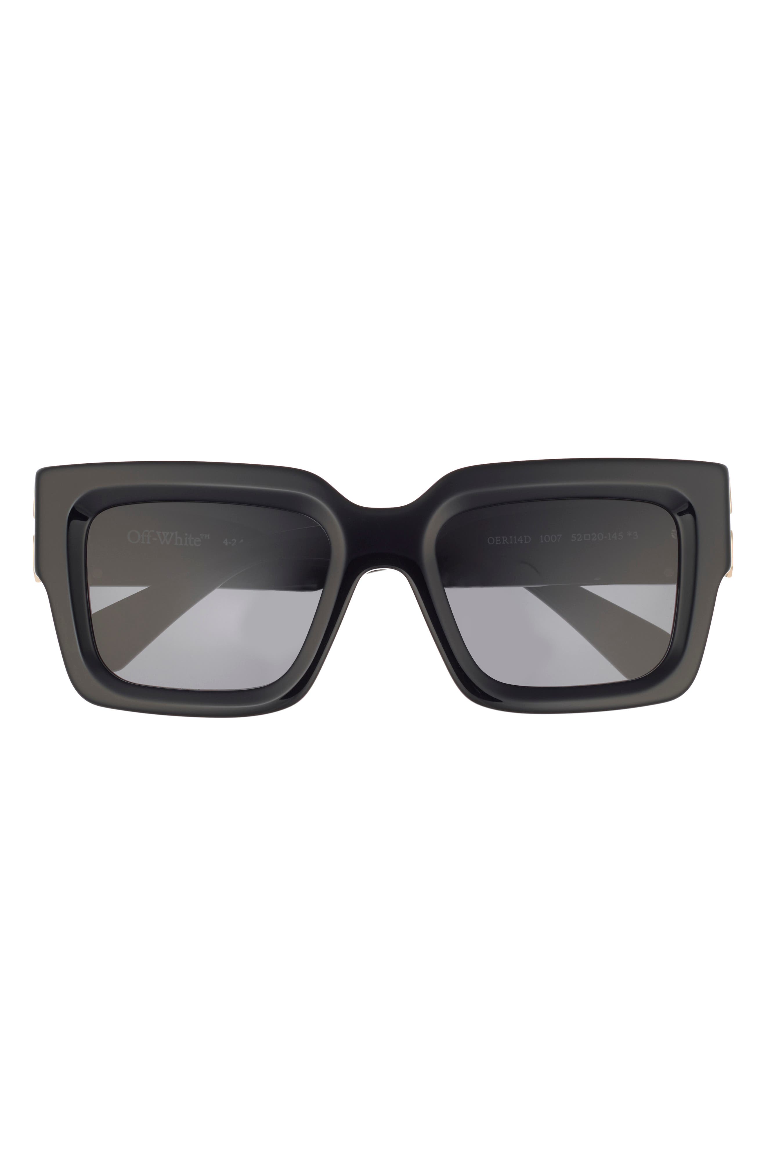 Off-White Mystic 52mm Square Sunglasses