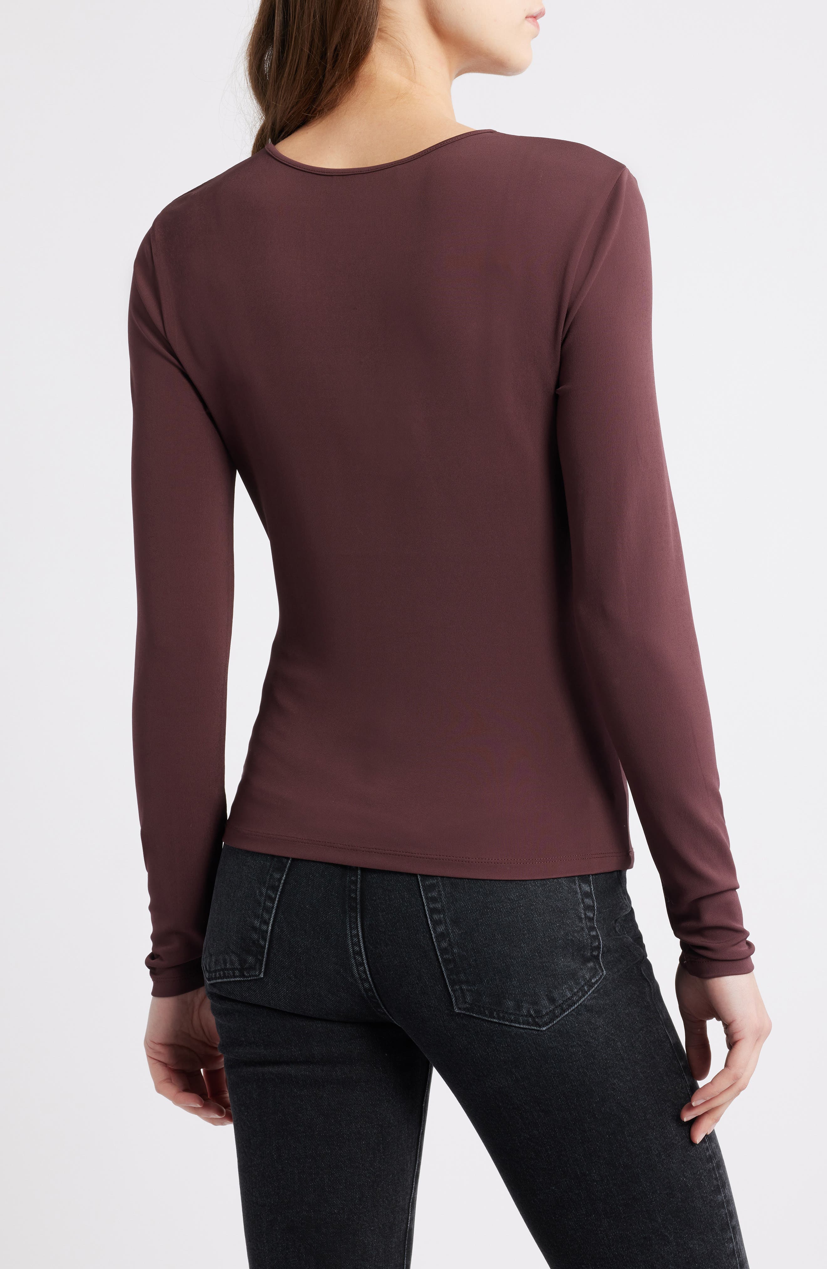 The Keyhole Long Sleeve Top - image 2
