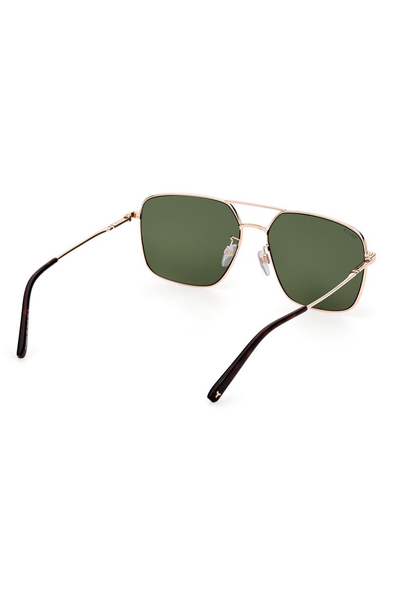 Bally 61mm Aviator Sunglasses, Alternate, color,