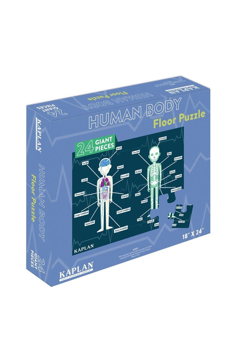 Kaplan Early Learning Company Human Body Puzzle - 24 Pieces, Alternate, color, Multicolored